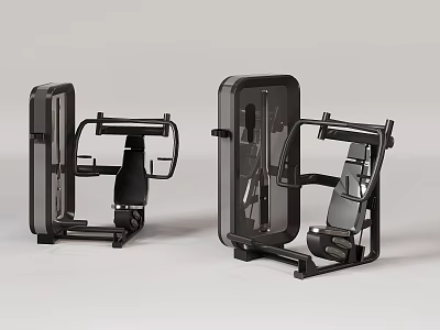 Modern Professional Sports Equipment For Commercial Fitness Gym Strength Training 3d model