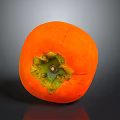 Persimmon Sketches Fruit Items 3d model