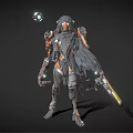 Modern Robots 3d model