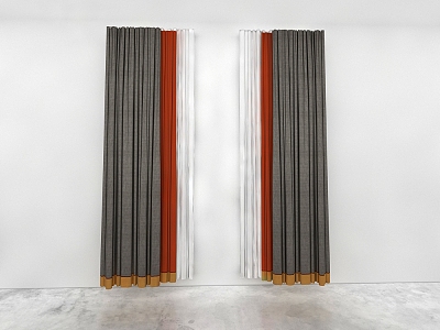 Curtains 3d model