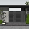 Modern Gate 3d model