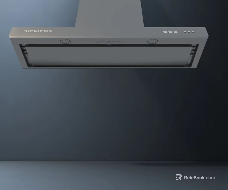 SAKURA Modern Kitchen Range Hood Efficient Stainless Steel Appliance with Sleek Design 3d model 