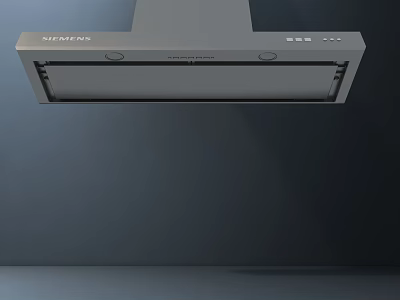 SAKURA Modern Kitchen Range Hood Efficient Stainless Steel Appliance with Sleek Design 3d model