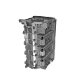 Precision Machined Metal Engine Block With Multi Cylinder Structure And Holes