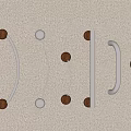 Modern Middle Ancient Handhandle 3d model