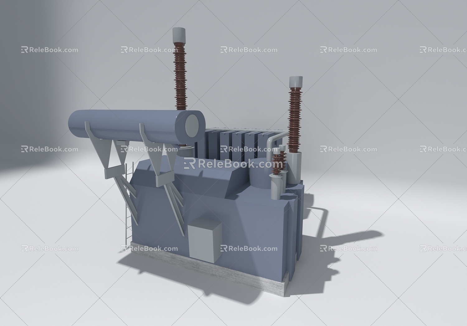 Substation equipment KV35 MT B 3d model