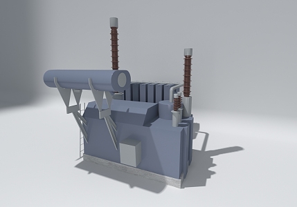 Substation equipment KV35 MT B 3d model