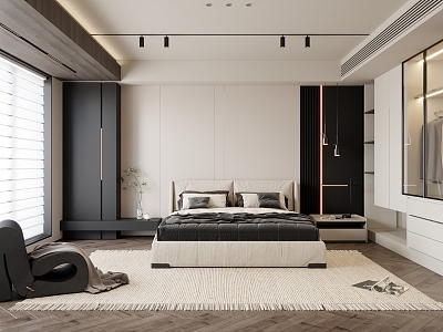 Modern Bedroom model