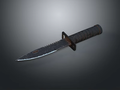 Dagger Sword Knife Bayonet Pickknife Magic Dagger Magic Knife Wooden Knives for Protection Outdoor Knife 3d model