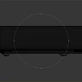 Modern Projection Monitoring System With High Definition Lens And Black Casing