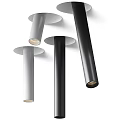 Modern Black Downlights And Spotlights For Sleek Wall Mounted Home Lighting