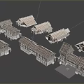 Traditional Single Family House With Thatched Roof And Wooden Structure Design