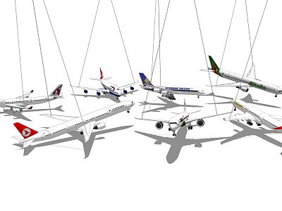 pendant aircraft 3d model