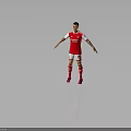 Arsenal Football Equipment Set With Red Jersey Shorts Socks And Pink Cleats