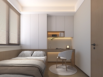 Tatami bedroom SU model 3d model