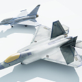 Modern Fighter 3d model