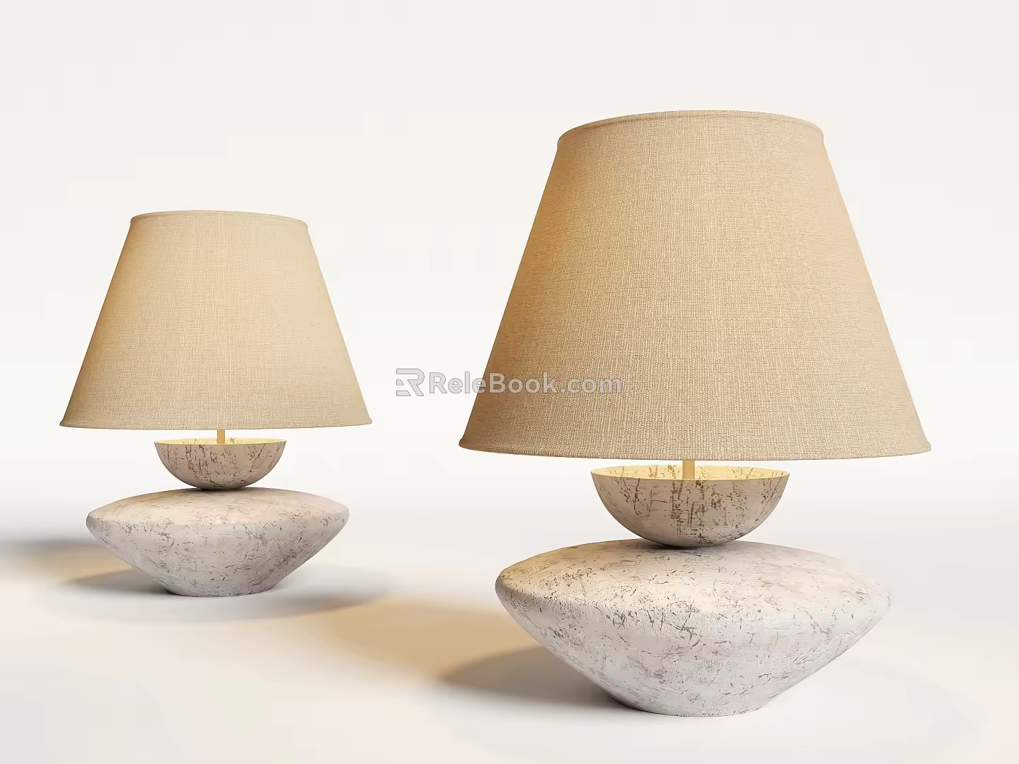Quiet Wind Table Lamp 3d model