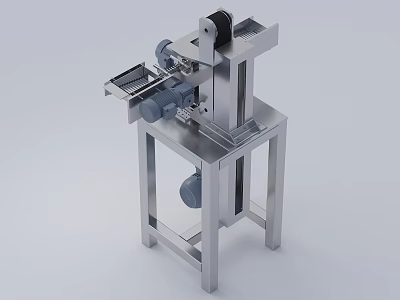 Automatic grinding machine production equipment 3d model Automatic grinding machine production equipment 3d model