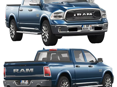 Hyundai Dodge Pickup Truck 3d model