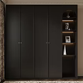 Modern Luxury Wardrobe Interior Design With Sleek Doors And Elegant Storage
