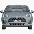Citroën Car Front View With Stylish Grille Headlights And Modern Exterior Design