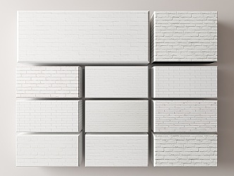 Modern Wall 3d model