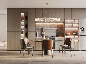 Modern Restaurant 3d model