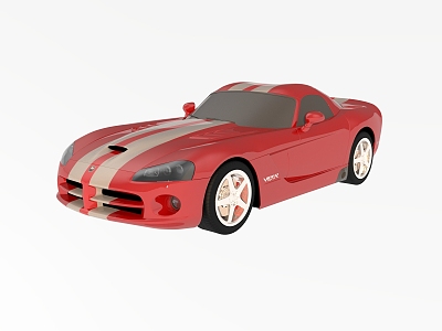 Hyundai sports car Ferrari 3d model