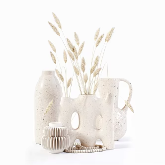 Modern Ornaments Combination Decorations Ornaments 3d model