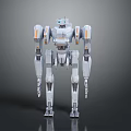 Modern Robot Mech Warrior Mech Soldier Machine Battlearm Mechanical Battlearm 3d model