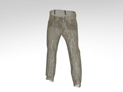 Stylish Mesh Pants 3D Model Design For Modern Fashion Clothing Wear 3d model