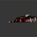 Violin Cartoon Violin Animation Violin Instrument String Western Instrument 3d model