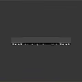 Professional Commercial Audio Equipment With Multiple Control Knobs Buttons And Interfaces