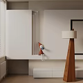 Modern floor lamp 3d model