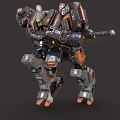 Modern Robot Man 3d model
