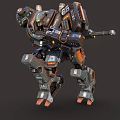 Modern Robot Robot Robot Man 3d model