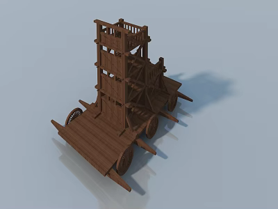 Wooden Hinged Door 3D Model With Layered Structure And Detailed Design 3d model