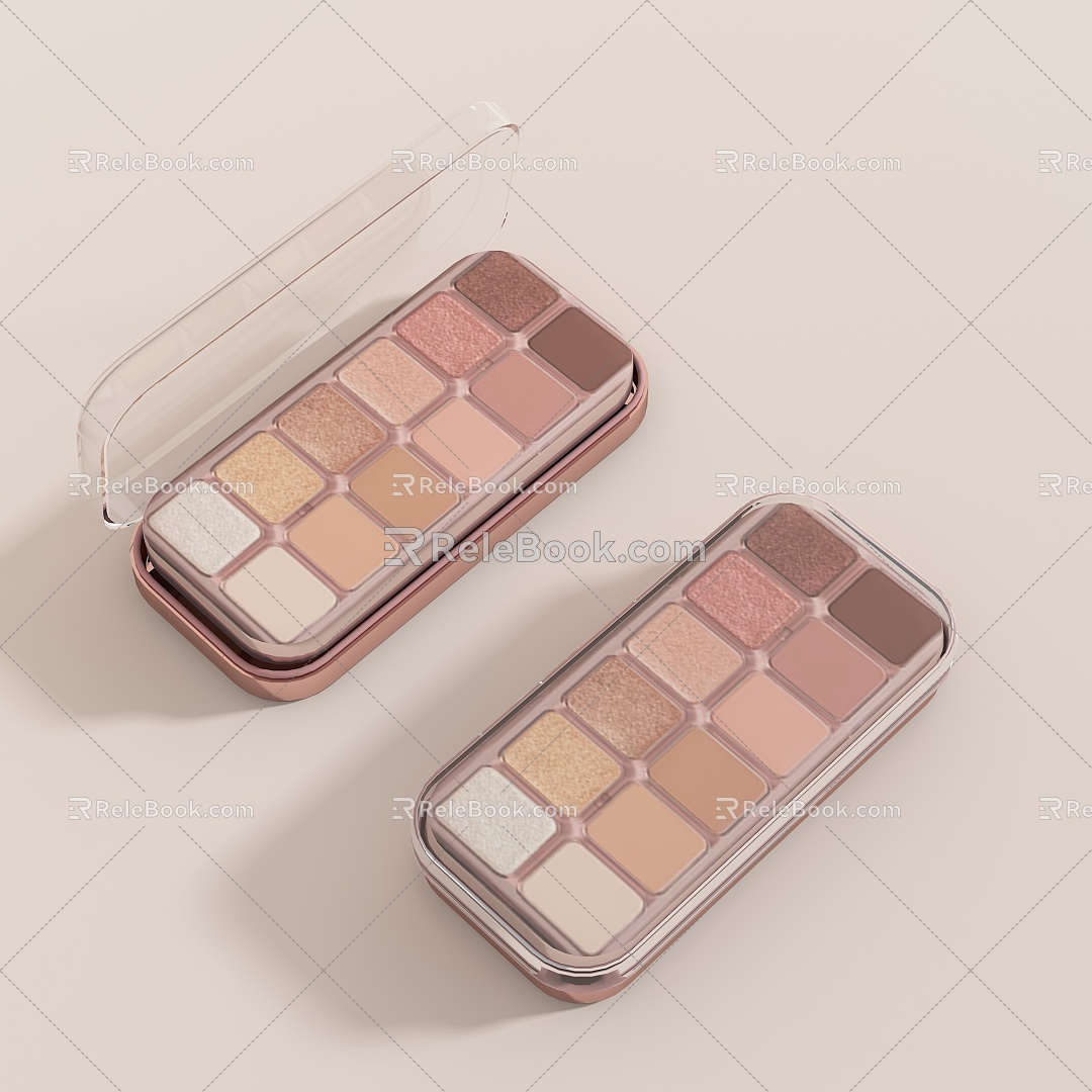 Eyeshadow Cosmetics 3d model