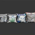 Colorful Assorted Decorative Pillows With Floral Striped Geometric And Abstract Patterns