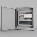 Modern electric box distribution box 3d model