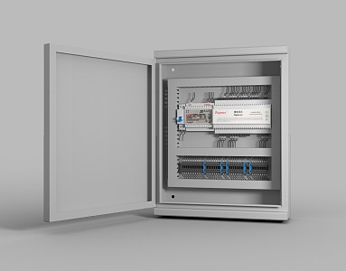 Modern electric box distribution box 3d model