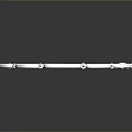 Silver Shiny Bracelet With Oval Linked Design And Chain Clasp For Daily Use