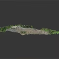 Garden Landscape Design With Lush Green Vegetation Undulating Rocky Terrain And Natural Form