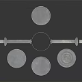 Stainless Steel Dinnerware Set with Modern Design Containers Lids and Shiny Holder
