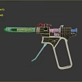Handheld Household Spray Gun With Metal Construction And Black Handle Design