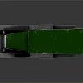 Vintage Green Front Car With Wooden Body And Classic Design Details