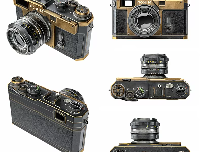 Industrial LOFT Camera 3d model