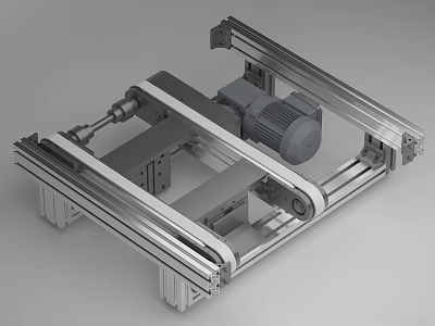 Bathroom Small Accessories Metal Sliding Rail System with Stable Structure and Smooth Functionality 3d model