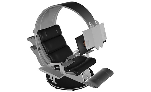 E-sports chair 3d model