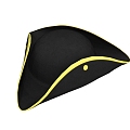 Triangle Hat Phnom Penh Hat Pirate Hat Felt Hat Phnom Penh Pirate Hat Prop Hat 3d model